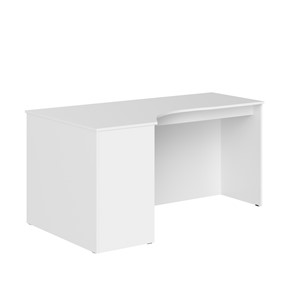 Письменный стол SIMPLE SE-1600 L левый 1600х900х760 белый в Лангепасе