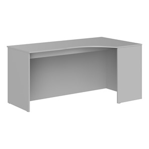 Офисный стол SIMPLE SE-1600 R правый 1600х900х760 серый в Лангепасе