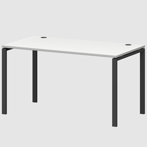 Письменный стол Смарт СМС-П-10.60 П25 (Белый/Антрацит) в Лангепасе