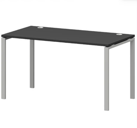 Письменный стол Смарт СMС-П-18.73 П25 (Графит/Белый) в Лангепасе - изображение