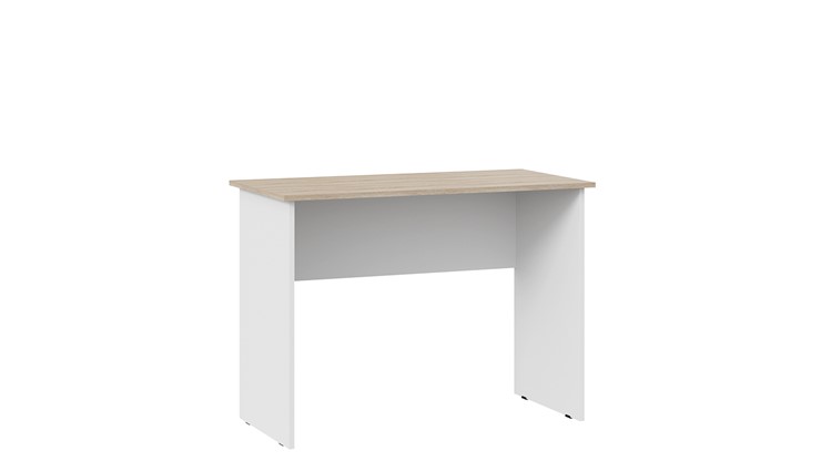 Офисный стол Тип 14, 1000 (Дуб Сонома/Белый Ясень) в Сургуте - изображение 1