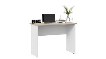 Офисный стол Тип 14, 1000 (Дуб Сонома/Белый Ясень) в Югорске