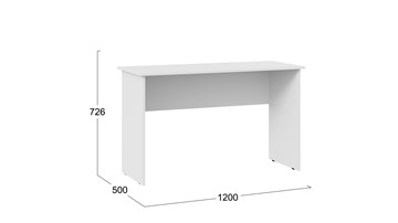 Стол офисный Тип 14, 1200 (Белый Ясень) в Лангепасе - предосмотр 2