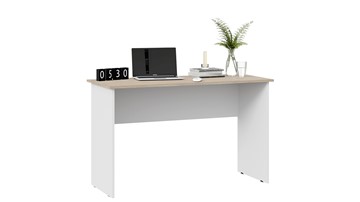 Офисный стол Тип 14, 1200 (Дуб Сонома/Белый Ясень) в Югорске