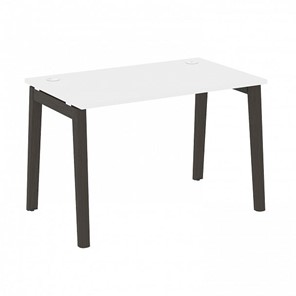 Стол для офиса Onix Wood OW.SP-2.8, Белый Бриллиант/Дуб темный в Урае