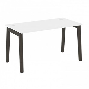 Стол для офиса Onix Wood OW.SP-3.7, Белый Бриллиант/Дуб темный в Лангепасе