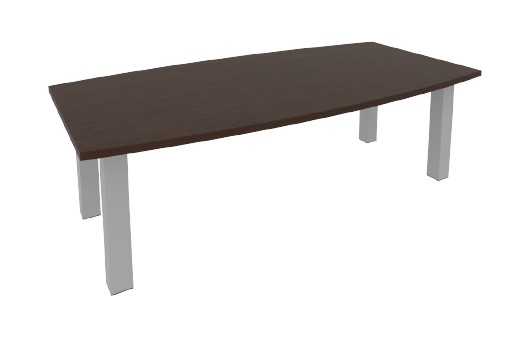 Конференц-стол переговорный KPRG-2 Серый/Венге в Лангепасе - изображение
