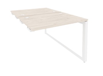 Приставной стол к тумбе O.MO-D.SPR-2.7 Белый/Денвер светлый в Лангепасе