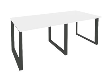 Стол для совещаний O.MO-PRG-2.1 Антрацит/Белый бриллиант в Лангепасе