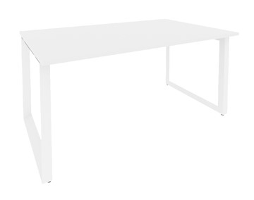 Стол для переговорки O.MO-PRG-1.4 Белый/Белый бриллиант в Нижневартовске