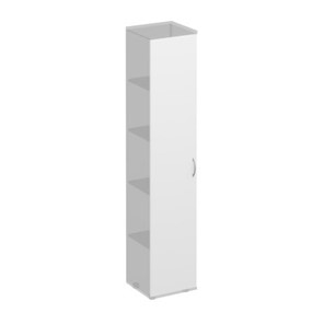 Дверь деревянная высокая Комфорт КФ, белый премиум (1шт) К.435 БП в Нижневартовске