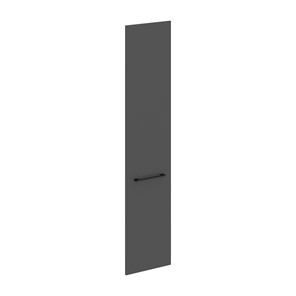 Дверь для шкафа высокая MORRIS TREND Антрацит/Кария Пальмира MHD 42-1 (422х1900х18) в Лангепасе