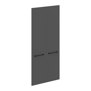 Дверь высокая MORRIS TREND Антрацит/Кария Пальмира MHD 42-2 (844х1900х18) в Лангепасе