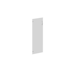 Дверь стеклянная средняя прозрачная Комфорт 40x0.4x116 (1шт.) К 623 в Лангепасе