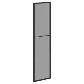 Дверь стеклянная в рамке левая LOFTIS Дуб Бофорд LMRG 40 L (790х20х1470) в Когалыме