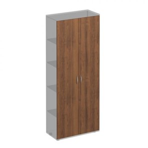 Двери деревянные высокие Комфорт МП2, французский орех (2шт) К 436 в Урае