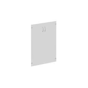 Двери стеклянные средние прозрачные Комфорт 40x0.4x116 (2шт.) К 604 в Лангепасе