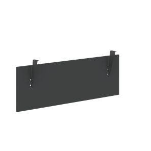Фронтальная подвесная панель FORTA Черный Графит-Черный Графит-Бук FDST 1140 (1180х18х404) в Лангепасе