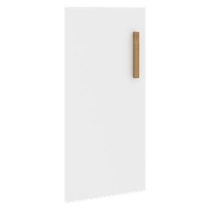 Дверь для шкафа низкая левая FORTA Белый FLD 40-1(L) (396х18х766) в Когалыме