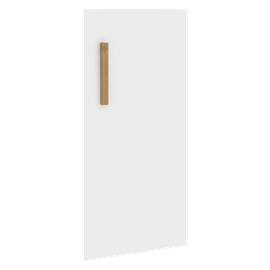 Низкая дверь для шкафа правая FORTA Белый FLD 40-1(R) (396х18х766) в Ханты-Мансийске