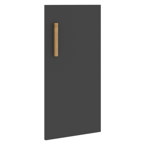 Низкая дверь для шкафа правая FORTA Черный Графит FLD 40-1(R) (396х18х766) в Советском