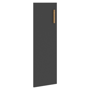 Дверь для шкафа средняя левая FORTA Черный Графит FMD40-1(L) (396х18х1164) в Советском