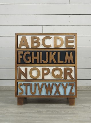 Комод Alphabeto Birch (RE-032ETG4) в Лангепасе - изображение