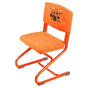 Чехол для стула СУТ 01-01 Оранжевый, Замша в Нефтеюганске