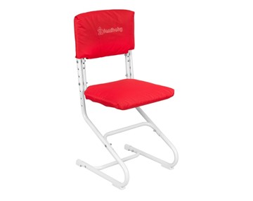 Набор чехлов на сиденье и спинку стула СУТ.01.040-01 Красный, ткань Оксфорд в Урае