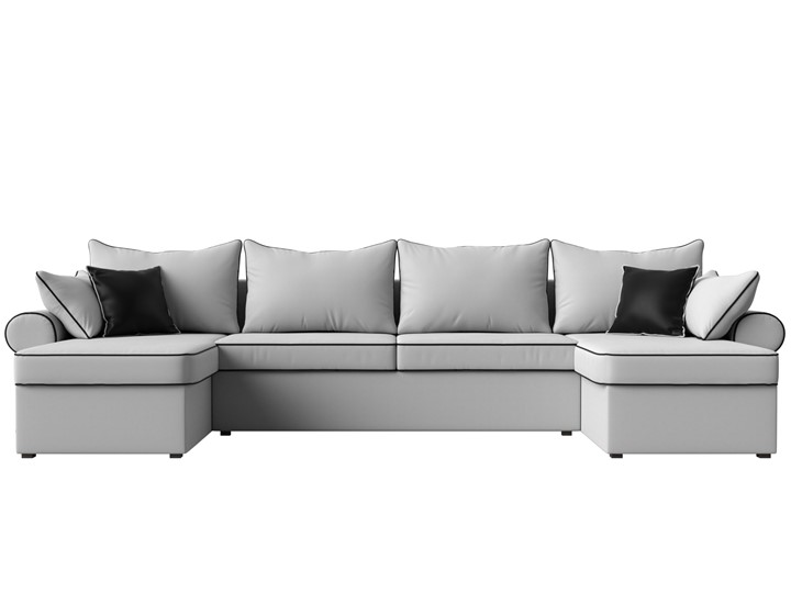 П-образный диван Элис, Белый (экокожа) в Нягани - изображение 3