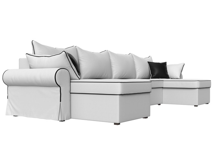 П-образный диван Элис, Белый (экокожа) в Когалыме - изображение 4