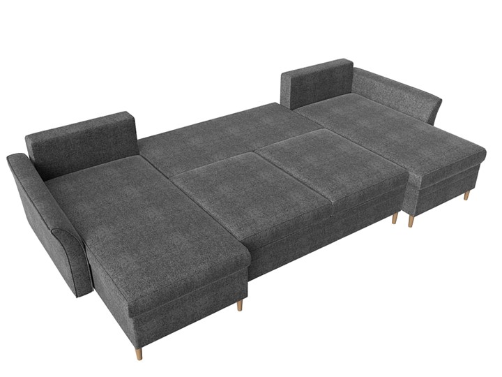 П-образный диван София, Серый (Рогожка) в Урае - изображение 6