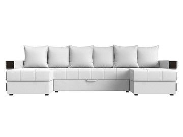П-образный диван Венеция боннель, Белый (Экокожа) в Урае - предосмотр 1
