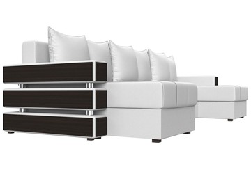 П-образный диван Венеция боннель, Белый (Экокожа) в Когалыме - предосмотр 3