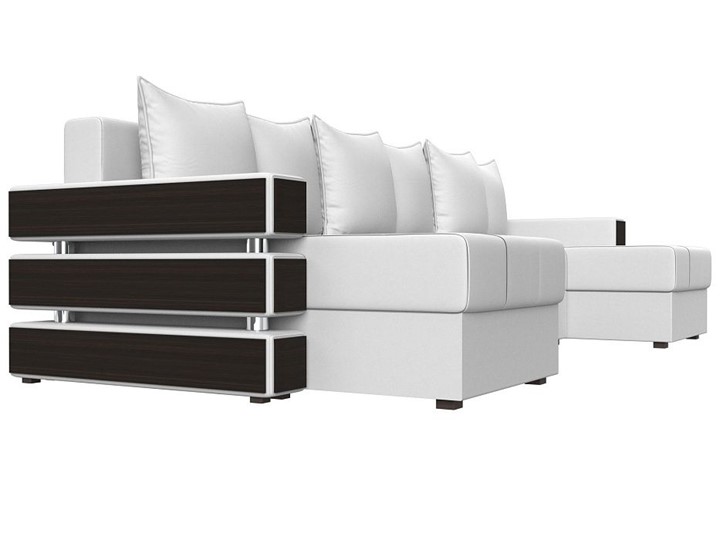 П-образный диван Венеция боннель, Белый (Экокожа) в Когалыме - изображение 3