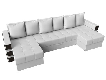 П-образный диван Венеция боннель, Белый (Экокожа) в Урае - предосмотр 5
