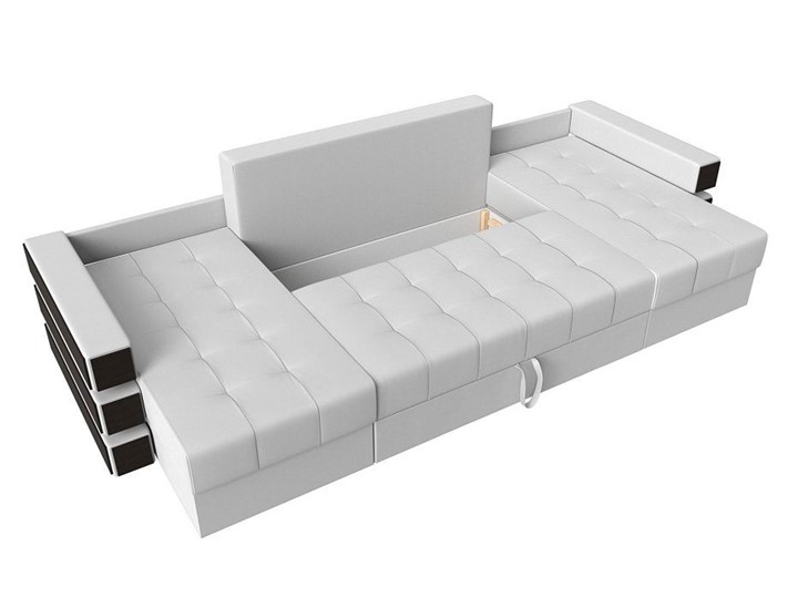 П-образный диван Венеция боннель, Белый (Экокожа) в Когалыме - изображение 6