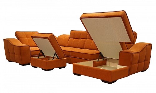 Угловой диван N-11-M (П1+ПС+УС+Д2+Д5+П1) в Югорске - изображение 2