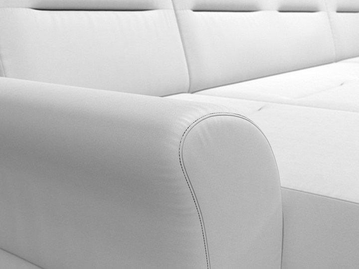 П-образный диван Клайд, Белый (Экокожа) в Когалыме - изображение 5