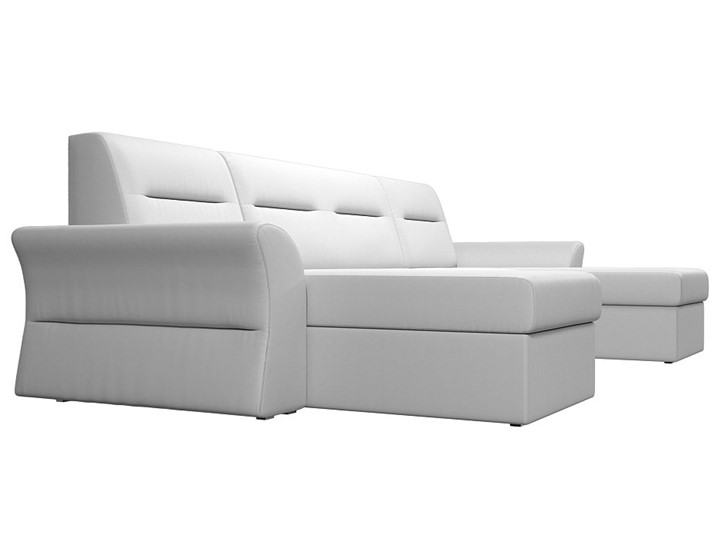 П-образный диван Клайд, Белый (Экокожа) в Когалыме - изображение 6