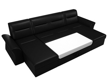 Большой П-образный диван Клайд, Черный (Экокожа) в Когалыме - предосмотр 1