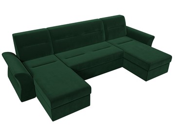 П-образный диван Клайд, Зеленый (Велюр) в Урае - предосмотр 3