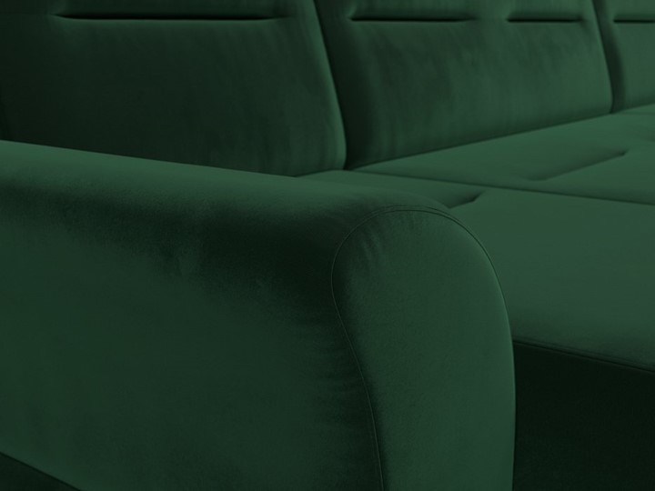П-образный диван Клайд, Зеленый (Велюр) в Урае - изображение 5