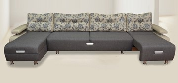 П-образный диван Престиж-15 микс в Урае - предосмотр 1