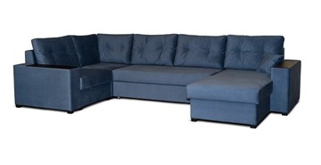П-образный диван Комфорт 8 ДУ НПБ+МДФ в Урае
