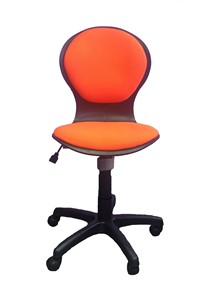 Детское кресло LB-C 03, цвет оранжевый в Ханты-Мансийске