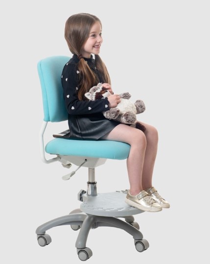 Детское кресло Holto-15 голубое в Когалыме - изображение 8