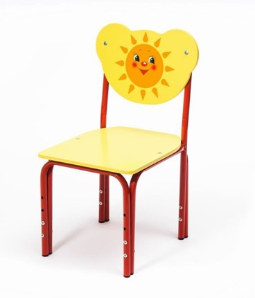 Детский стул Солнышко (Кузя-СОЛ(1-3)ЖКр) в Нягани - изображение