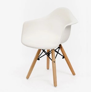 Детский стульчик DSL 330 K Wood (белый) в Лангепасе - предосмотр