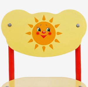 Детский стул Солнышко (Кузя-СОЛ(1-3)ЖКр) в Урае - предосмотр 1